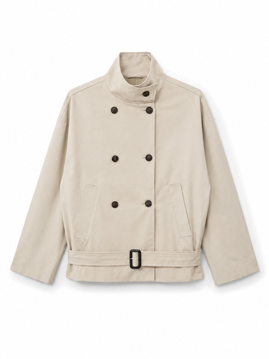 BELTED SHORT JACKET — GRIZIA 자켓 상품 사진 1