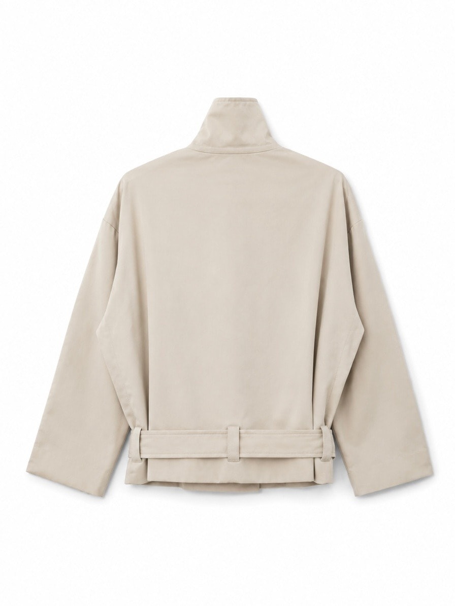 BELTED SHORT JACKET — GRIZIA 자켓 상품 사진